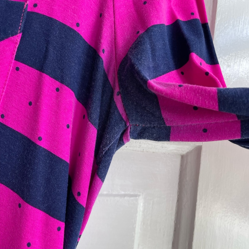 Lilly Pulitzer Beckett Dress Mambo Pink Navy Women's Size Small - Picture 2 of 7